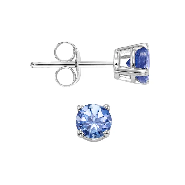 D. Geller Collection 14K Tanzanite Stud Earrings D. Geller & Son Jewelers Kennesaw, GA