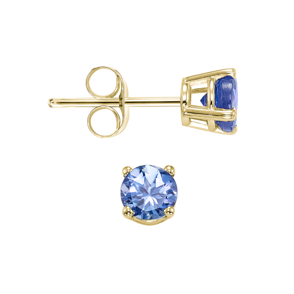 D. Geller Collection 14K Tanzanite Stud Earrings D. Geller & Son Jewelers Atlanta, GA