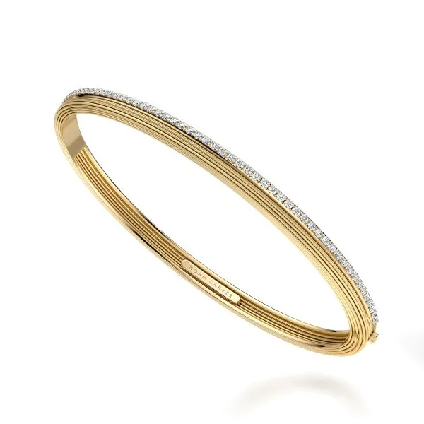 Noam Carver 14K Diamond Bangle Bracelet D. Geller & Son Jewelers Kennesaw, GA