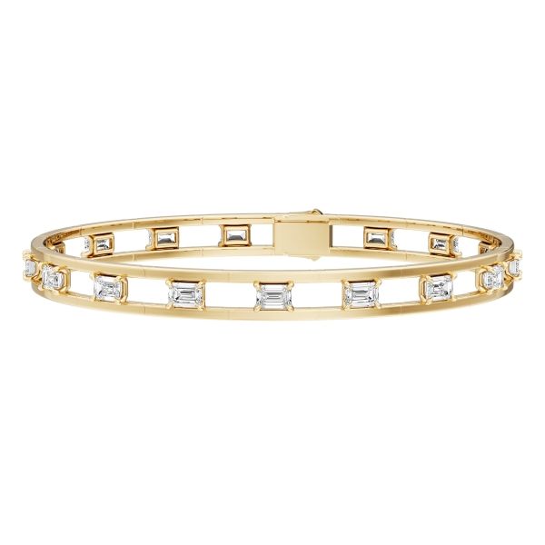 Noam Carver 14K Lab Grown Diamond Bracelet Image 2 D. Geller & Son Jewelers Kennesaw, GA