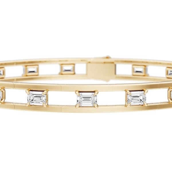 Noam Carver 14K Lab Grown Diamond Bracelet Image 3 D. Geller & Son Jewelers Kennesaw, GA
