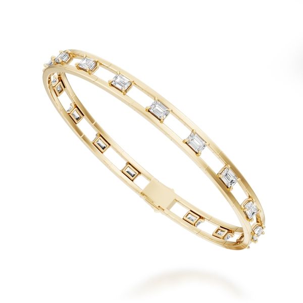 Noam Carver 14K Lab Grown Diamond Bracelet D. Geller & Son Jewelers Kennesaw, GA