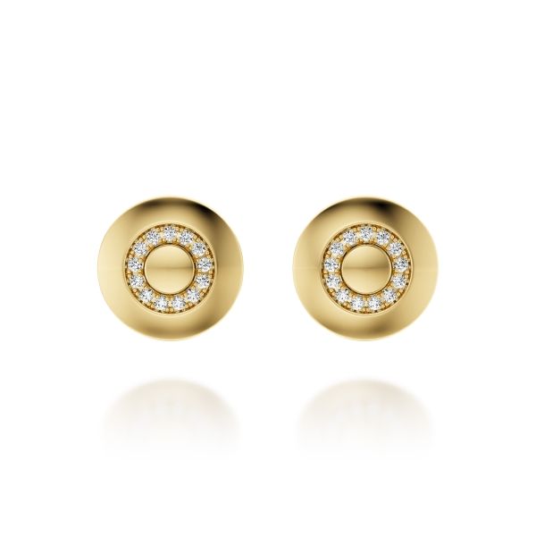 Noam Carver 14K Lab Grown Diamond Fashion Earrings D. Geller & Son Jewelers Kennesaw, GA