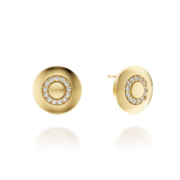 Noam Carver 14K Lab Grown Diamond Fashion Earrings Image 2 D. Geller & Son Jewelers Kennesaw, GA