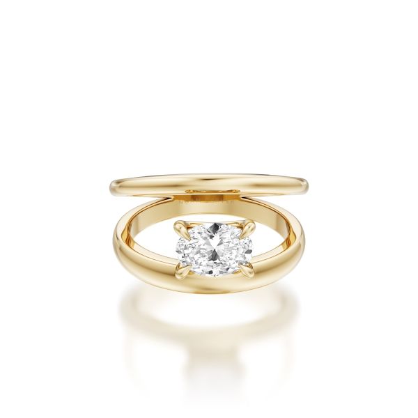 Noam Carver 14K Lab Grown Diamond Fashion Ring D. Geller & Son Jewelers Kennesaw, GA