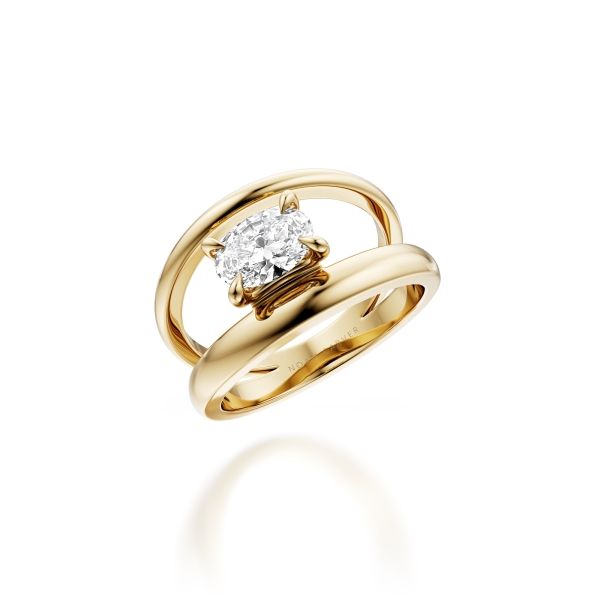 Noam Carver 14K Lab Grown Diamond Fashion Ring Image 2 D. Geller & Son Jewelers Kennesaw, GA