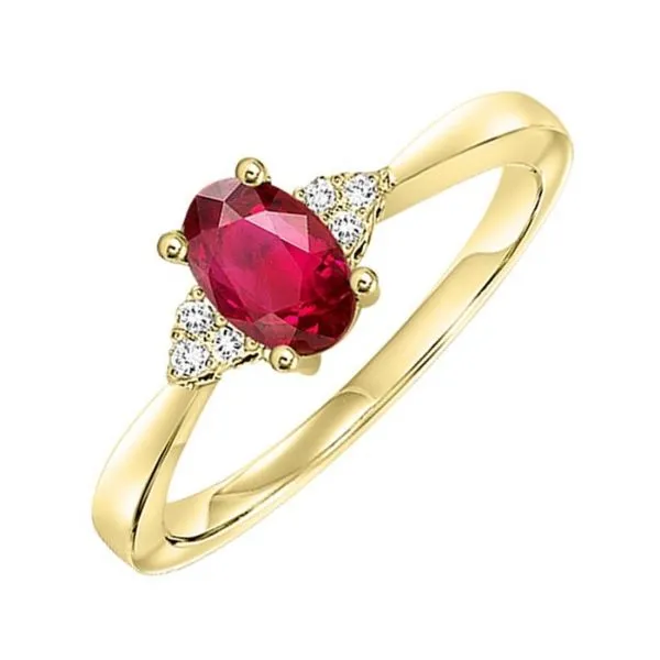 D. Geller Collection 10K Diamond and Ruby Ring D. Geller & Son Jewelers Kennesaw, GA