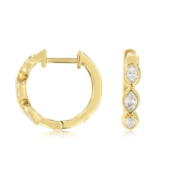 D. Geller Collection 14K Diamond Fashion Earrings D. Geller & Son Jewelers Kennesaw, GA