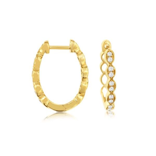 D. Geller Collection 14K Diamond Fashion Earrings D. Geller & Son Jewelers Kennesaw, GA