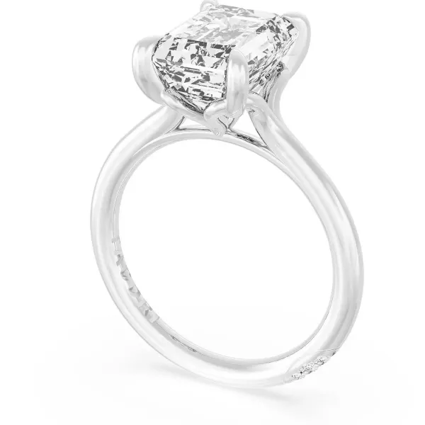 Tacori Platinum Solitaire Engagement Ring Image 3 D. Geller & Son Jewelers Kennesaw, GA