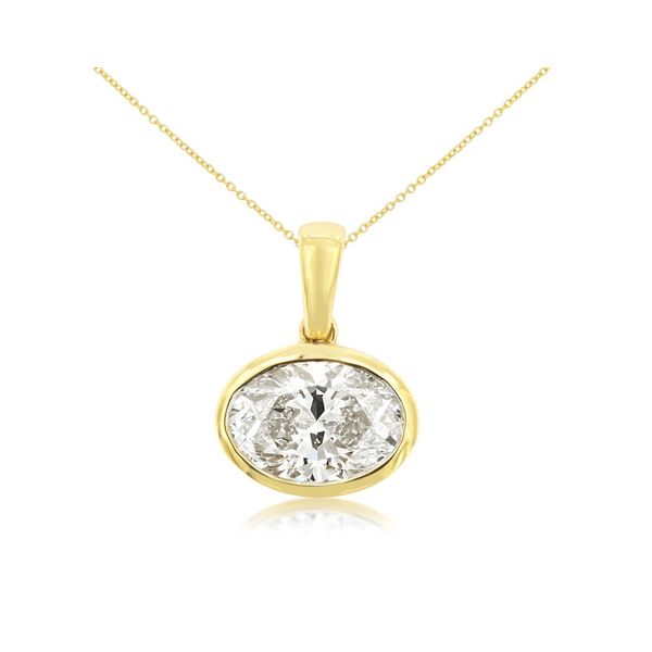 D. Geller Collection 14K Lab Grown Diamond Necklace D. Geller & Son Jewelers Kennesaw, GA