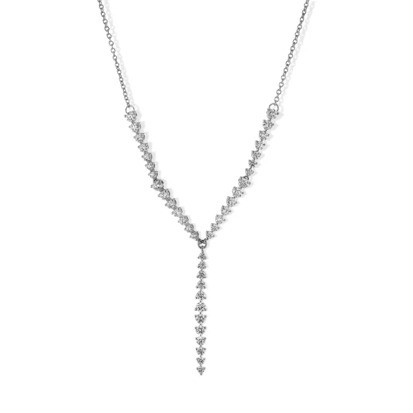 Simon G. 18K Diamond Drop Necklace D. Geller & Son Jewelers Kennesaw, GA