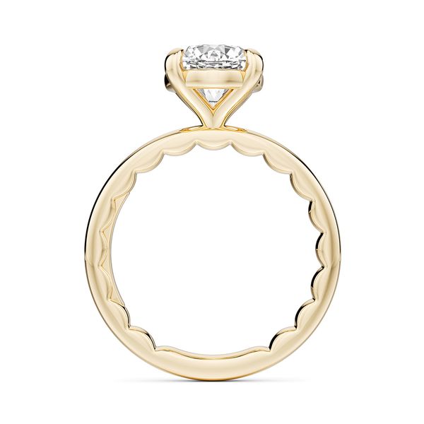 Noam Carver 14K Solitaire Engagment Ring Image 2 D. Geller & Son Jewelers Kennesaw, GA