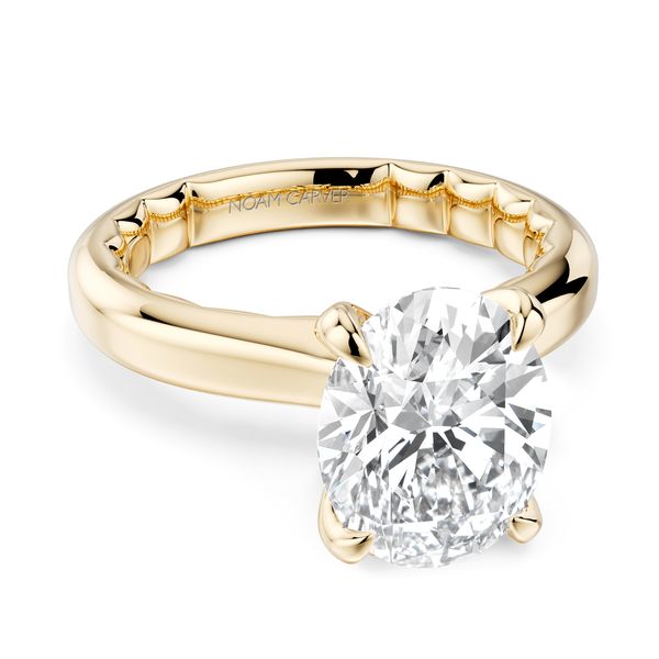 Noam Carver 14K Solitaire Engagement Ring D. Geller & Son Jewelers Kennesaw, GA