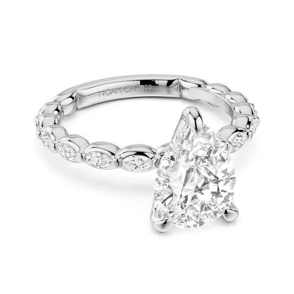 Noam Carver 14K Diamond Engagement Ring D. Geller & Son Jewelers Kennesaw, GA