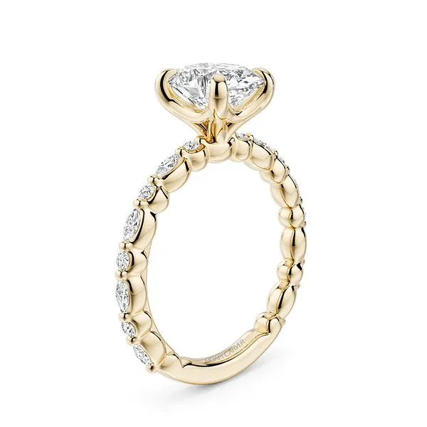 Noam Carver 14K Diamond Engagement Ring Image 2 D. Geller & Son Jewelers Kennesaw, GA