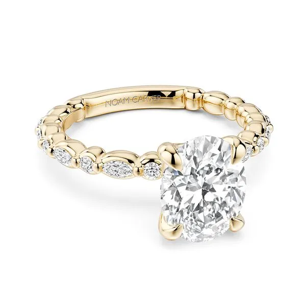 Noam Carver 14K Diamond Engagement Ring D. Geller & Son Jewelers Kennesaw, GA