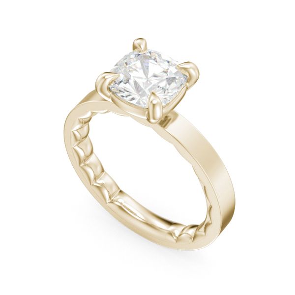 Noam Carver 14K Solitaire Engagement Ring D. Geller & Son Jewelers Kennesaw, GA