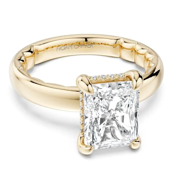 Noam Carver 14K Diamond Halo Engagement Ring D. Geller & Son Jewelers Kennesaw, GA