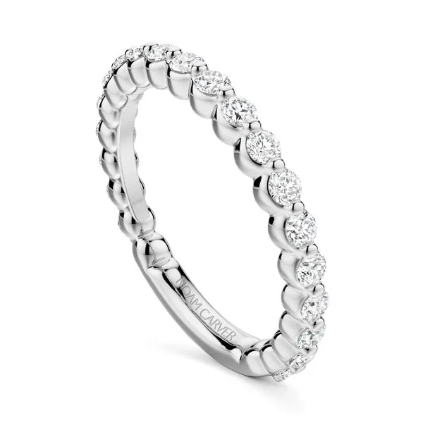 Noam Carver 14K Diamond 3/4 Eternity Band D. Geller & Son Jewelers Kennesaw, GA