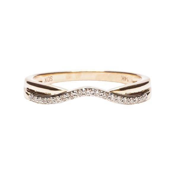 D. Geller Collection 14K Diamond Contoured Band D. Geller & Son Jewelers Kennesaw, GA