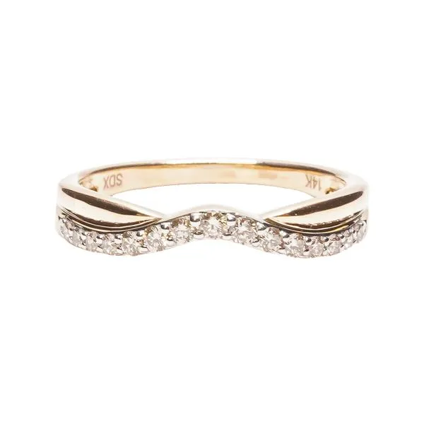 D. Geller Collection 14K Diamond Contoured Band D. Geller & Son Jewelers Atlanta, GA
