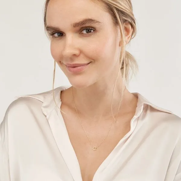 Midas 14K Star of David Necklace