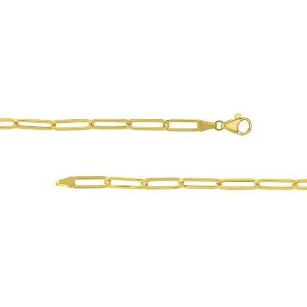 Midas 14K Paperclip Bracelet Image 2 D. Geller & Son Jewelers Atlanta, GA