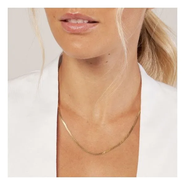 Midas 14K Serpentine Necklace Image 3 D. Geller & Son Jewelers Kennesaw, GA