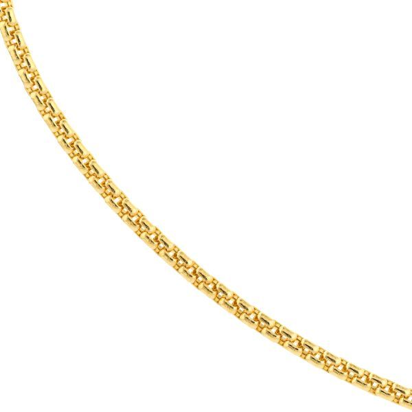 Midas 14K Box Chain Image 2 D. Geller & Son Jewelers Kennesaw, GA
