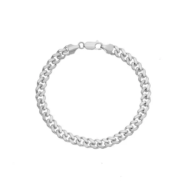 Midas Sterling Silver Miami Cuban Bracelet D. Geller & Son Jewelers Kennesaw, GA