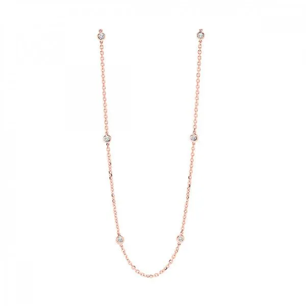 D. Geller Collection 14K 3/4ctw Diamonds by the Yard Necklace D. Geller & Son Jewelers Kennesaw, GA