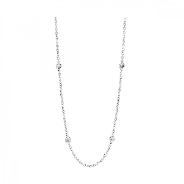 D. Geller Collection 14K 1 1/2ctw Diamonds by the Yard Necklace D. Geller & Son Jewelers Kennesaw, GA