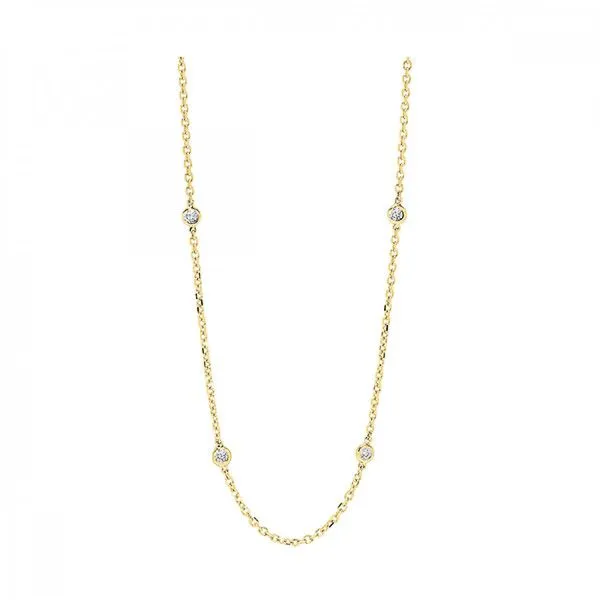 D. Geller Collection 14K 2ctw Diamonds by the Yard Necklace D. Geller & Son Jewelers Kennesaw, GA