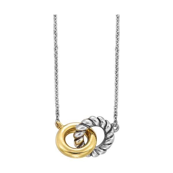 D. Geller Collection 14K and Silver Circle Bracelet D. Geller & Son Jewelers Kennesaw, GA