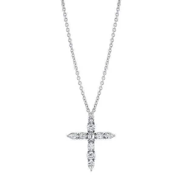 Michael M 18K Diamond Cross Necklace D. Geller & Son Jewelers Kennesaw, GA