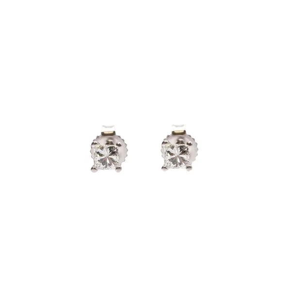 D. Geller Collection 14K 1/4ctw Princess Cut Studs D. Geller & Son Jewelers Atlanta, GA