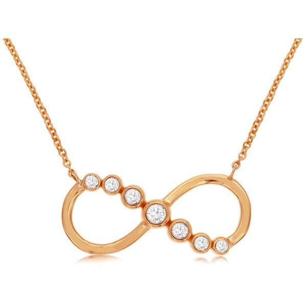 D. Geller Collection 14K Diamond Infinity Necklace D. Geller & Son Jewelers Kennesaw, GA