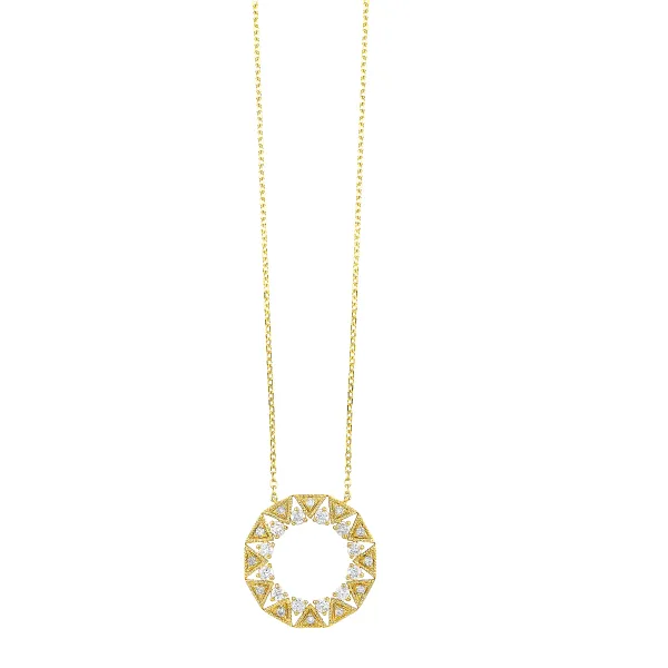 D. Geller Collection 10K Diamond Fashion Necklace D. Geller & Son Jewelers Atlanta, GA