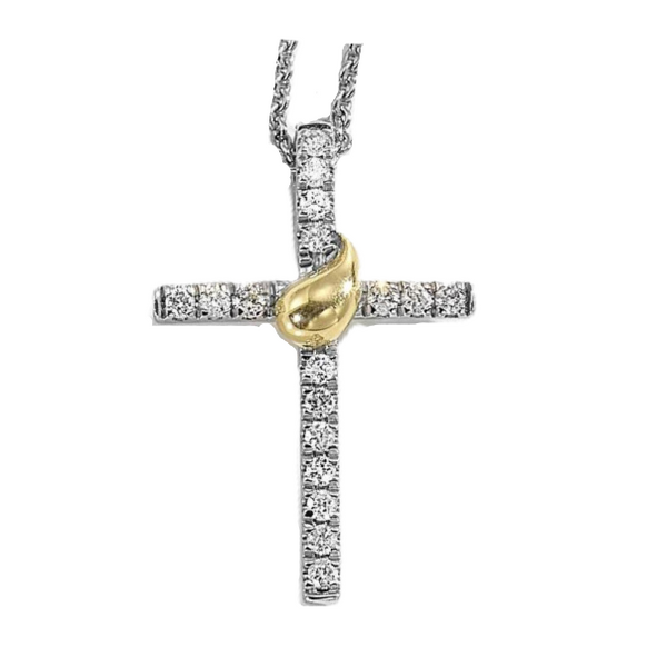 Stilla Vitae Sterling Silver Diamond Fashion Necklace D. Geller & Son Jewelers Kennesaw, GA