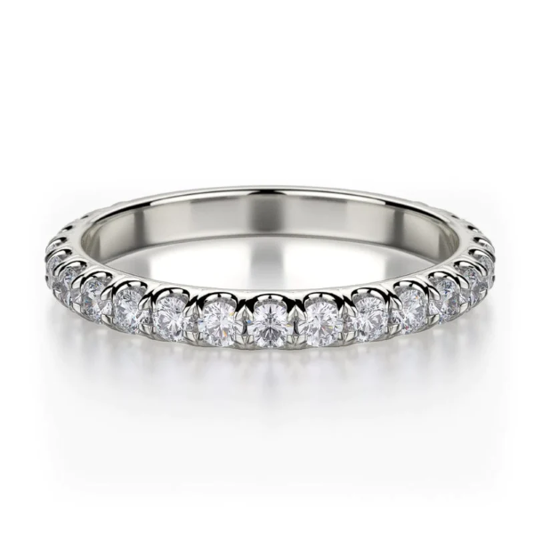 Michael M 18K Diamond 3/4 Eternity Band D. Geller & Son Jewelers Atlanta, GA