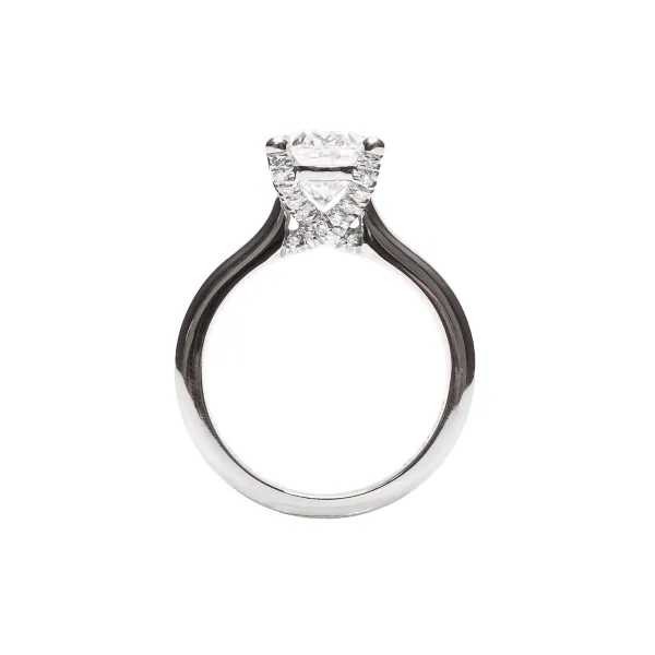 Michael M Platinum Diamond Engagement Ring Image 2 D. Geller & Son Jewelers Atlanta, GA