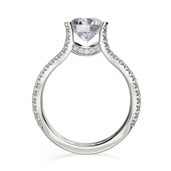 Michael M 18K Diamond Engagement Ring Image 2 D. Geller & Son Jewelers Atlanta, GA