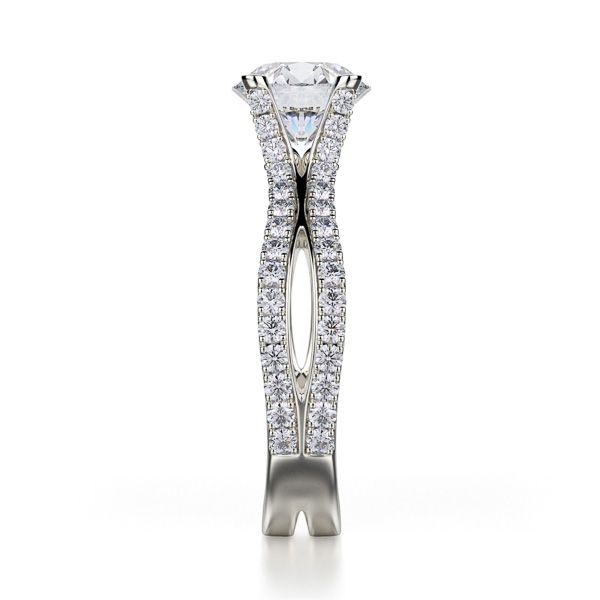 Michael M 18K Diamond Engagement Ring Image 3 D. Geller & Son Jewelers Atlanta, GA
