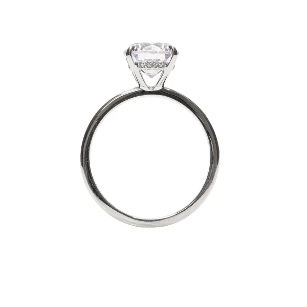 Michael M 18K Diamond Halo Engagement Ring Image 2 D. Geller & Son Jewelers Atlanta, GA