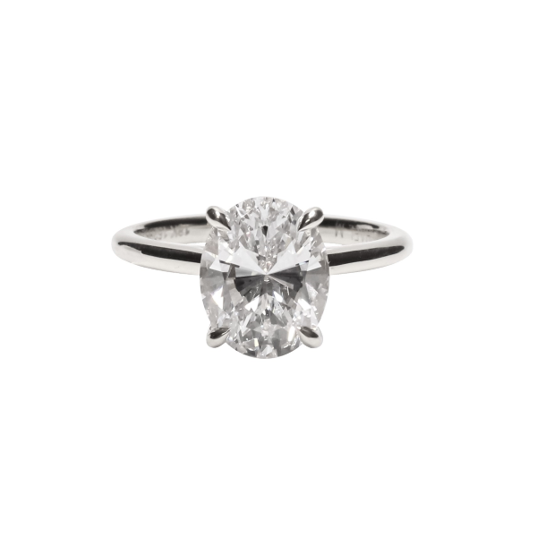 Michael M 18K Diamond Hidden Halo Engagement Ring D. Geller & Son Jewelers Kennesaw, GA