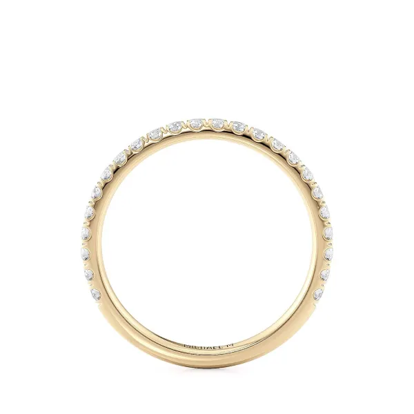 Michael M 18K Diamond 3/4 Eternity Band Image 2 D. Geller & Son Jewelers Atlanta, GA