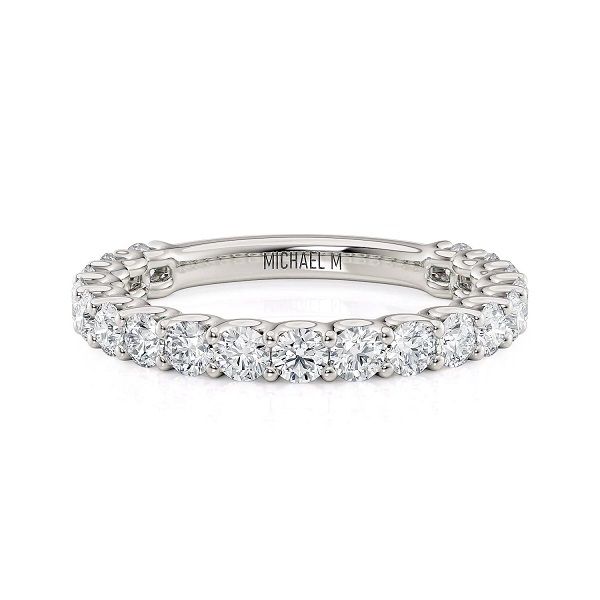 Michael M 18K Diamond 3/4 Eternity Band D. Geller & Son Jewelers Kennesaw, GA