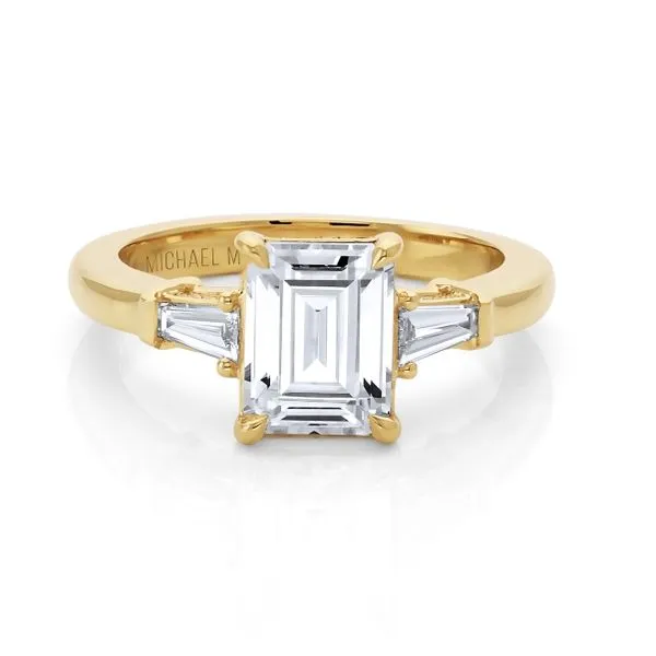 Michael M 18K Diamond Three Stone Engagement Ring D. Geller & Son Jewelers Kennesaw, GA