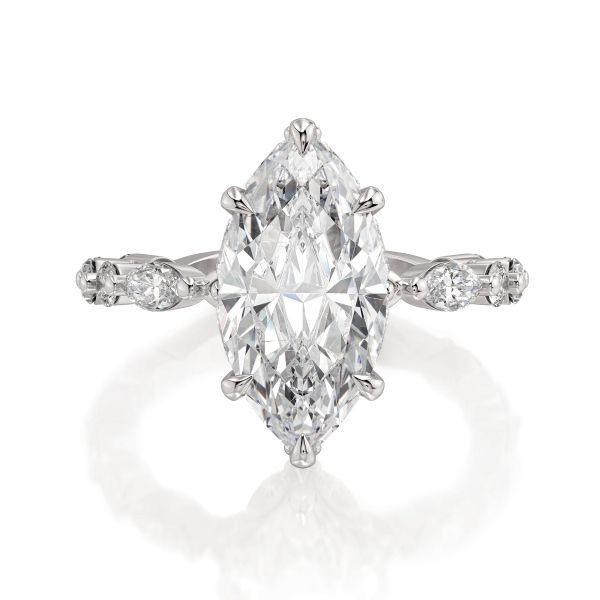 Michael M 18K Diamond Halo Engagement Ring D. Geller & Son Jewelers Kennesaw, GA